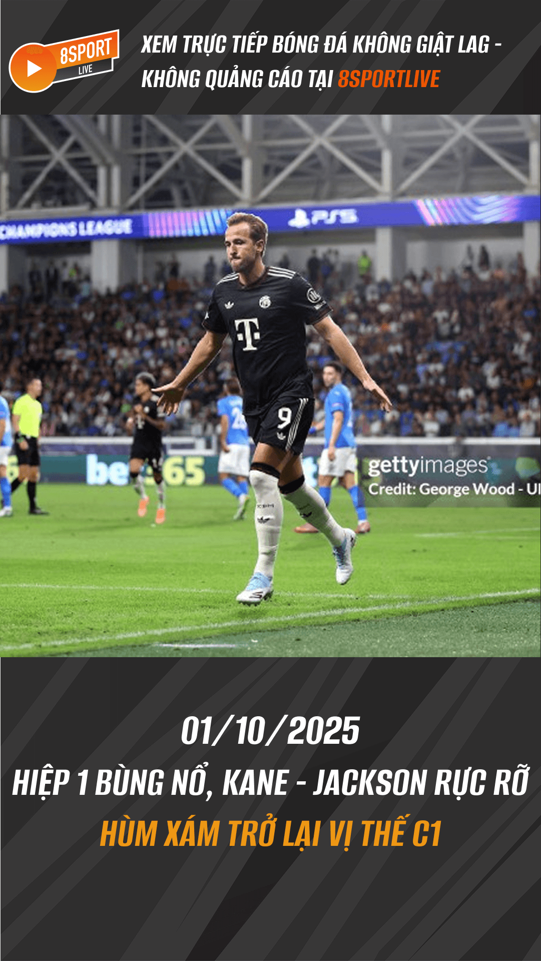Video bóng đá Pafos - Bayern Munich: Hiệp 1 kinh hoàng, Kane - Jackson rực rỡ (Cúp C1)